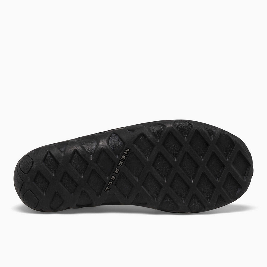 little kid - jungle moc leather - instappers zwart