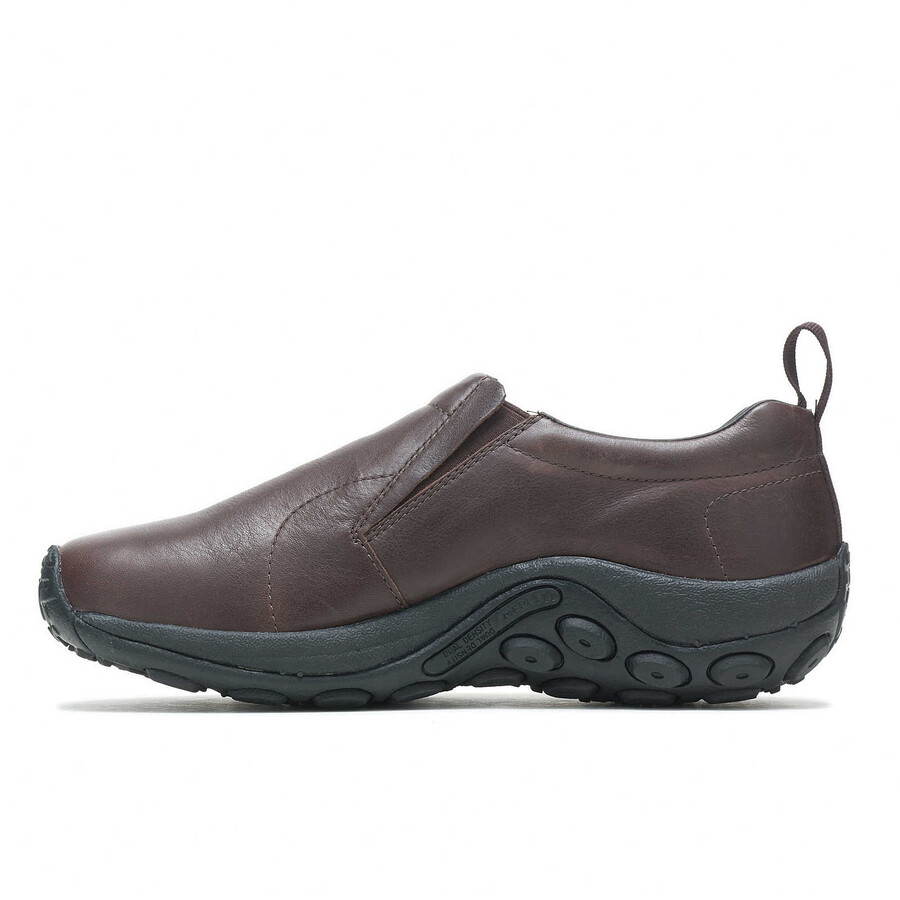 heren jungle moc leather 2 casual schoenen espresso