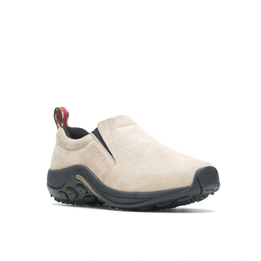 heren jungle moc casual schoenen met brede pasvorm klassieke taupe