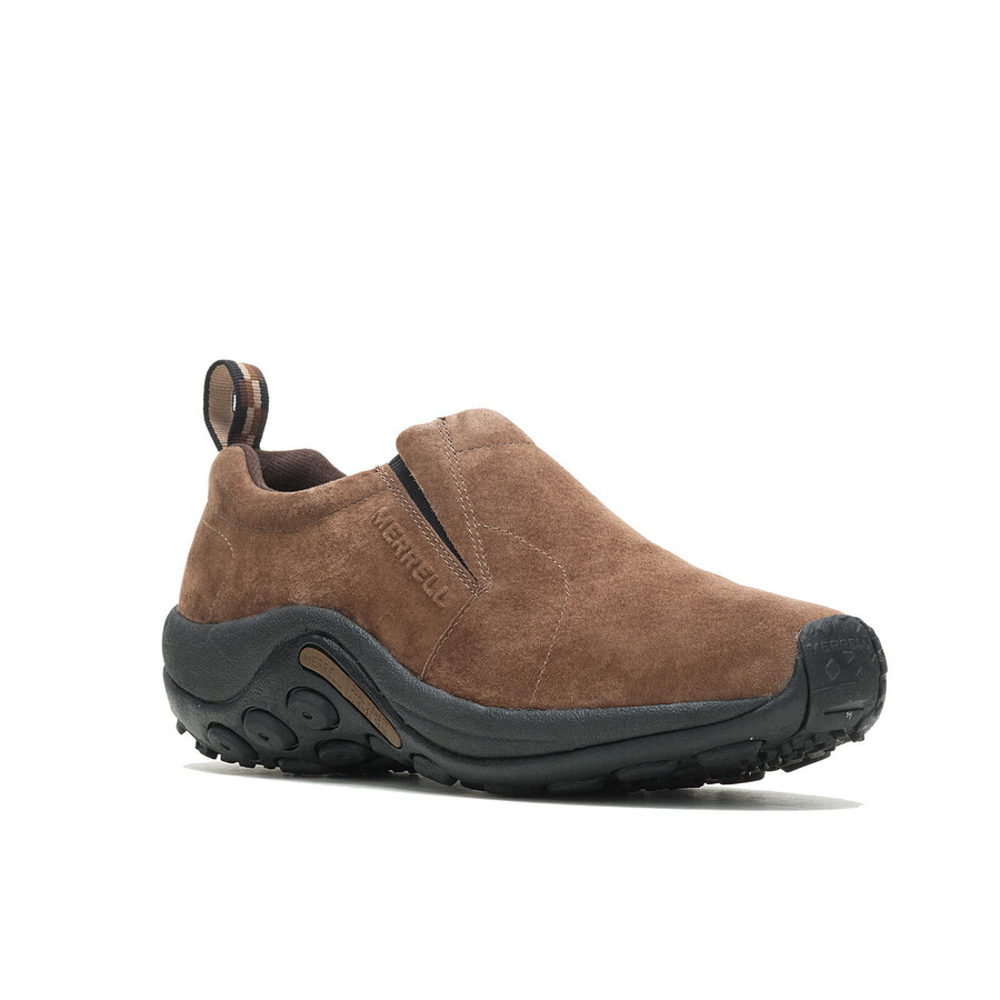 heren jungle moc casual schoenen met brede pasvorm donker aarde