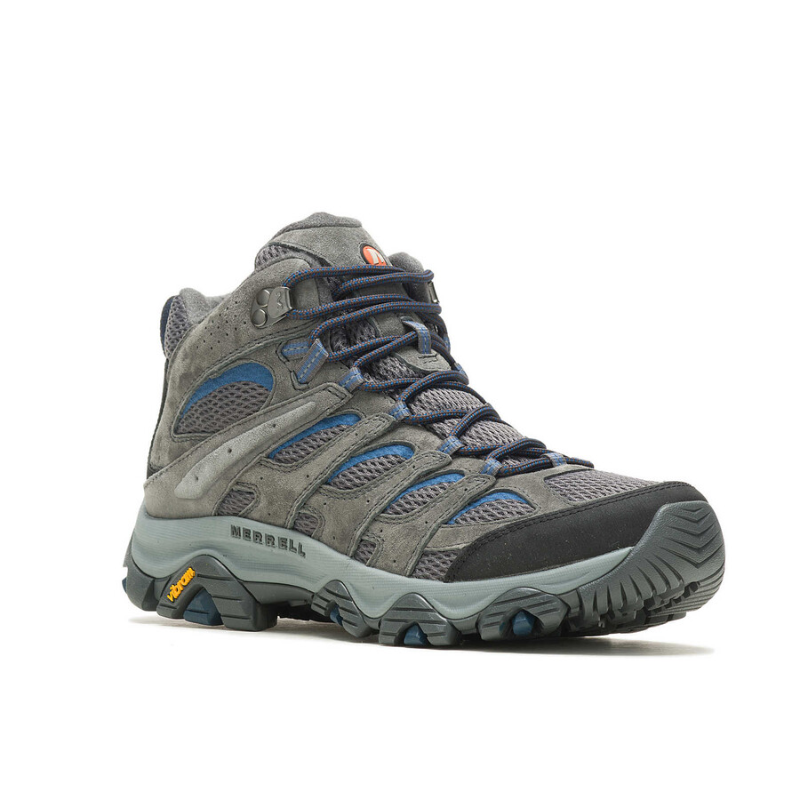 koop de moab 3 mid wandelschoenen voor heren in de kleur graniet.
