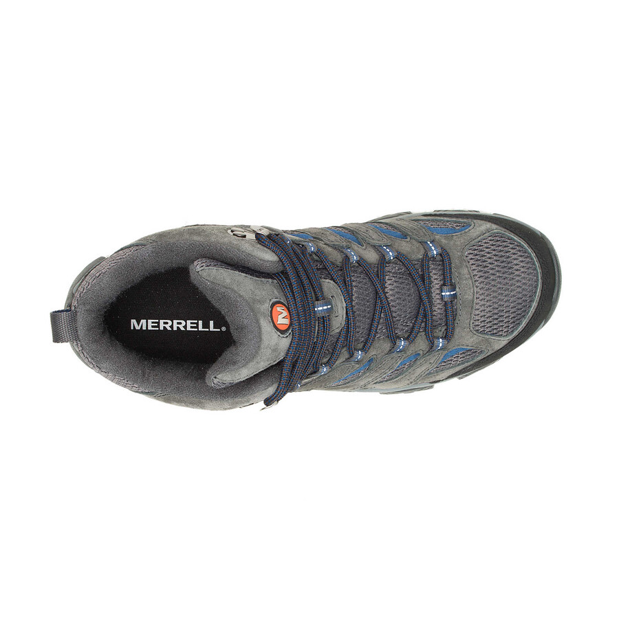koop de moab 3 mid wandelschoenen voor heren in de kleur graniet.
