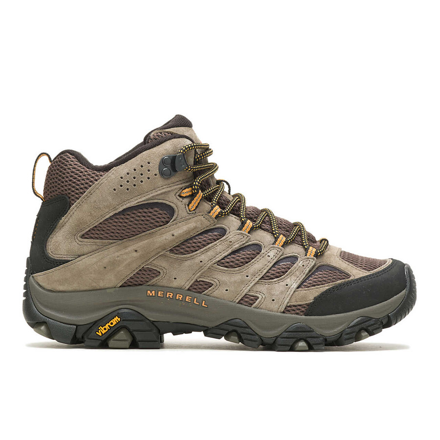 koop de moab 3 mid wandelschoenen voor heren in de kleur walnoot.