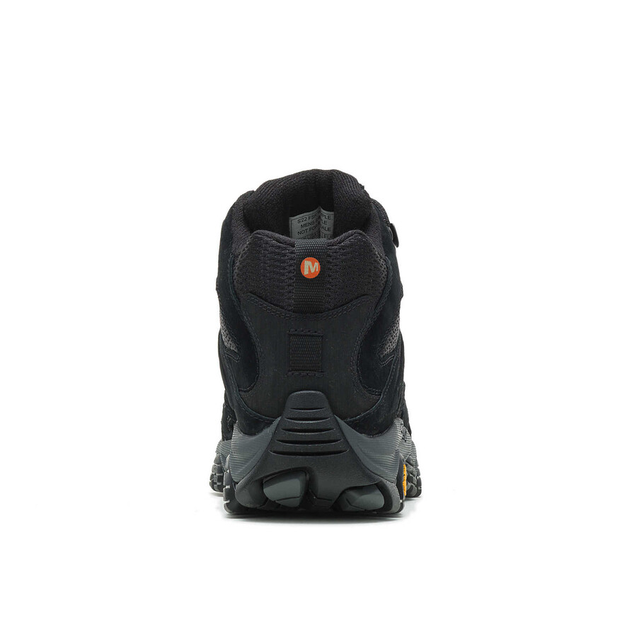koop de moab 3 mid wandelschoenen voor heren in het zwart black night.