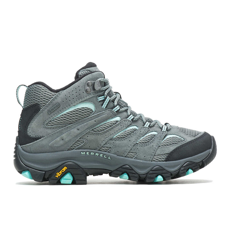 moab 3 mid gore-tex wandelschoenen voor dames in de kleur sedona sage