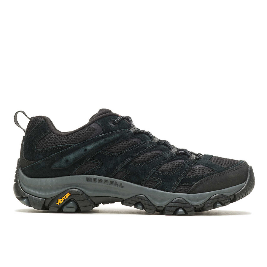 heren - moab 3 wide width - schoenen black night