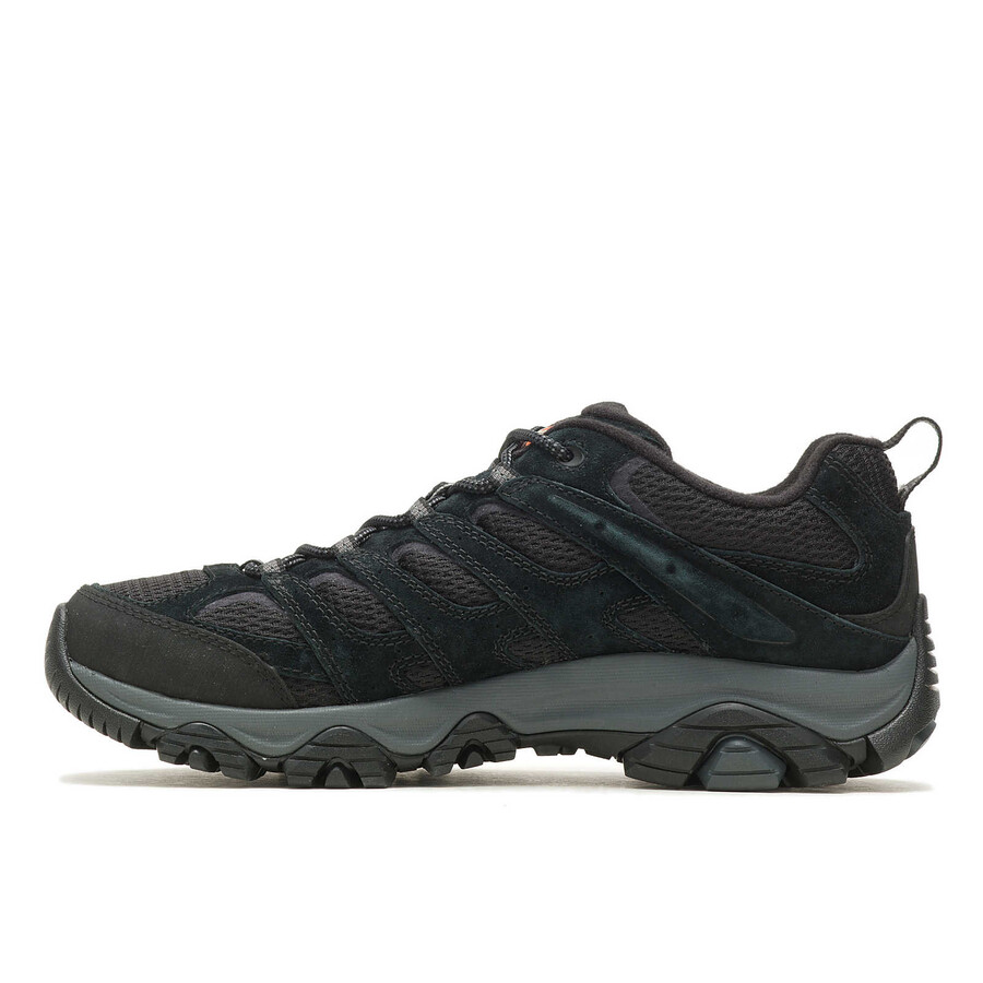 heren - moab 3 wide width - schoenen black night
