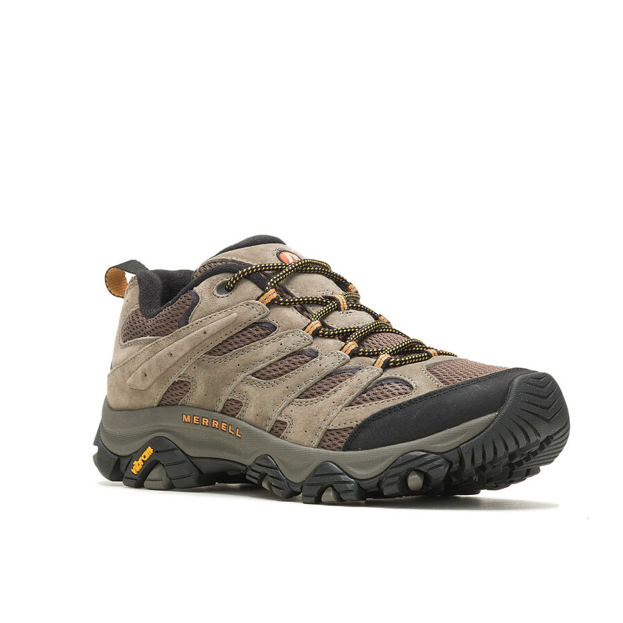 heren - moab 3 brede breedte - schoenen walnoot