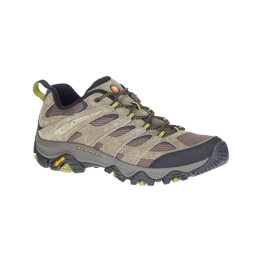 heren - moab 3 brede breedte - schoenen walnootmoss