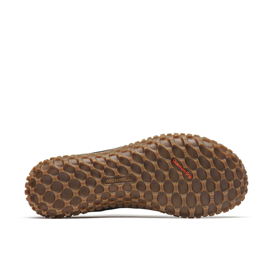 shop de wrapt barefoot walking boots voor dames in zwartrubber.