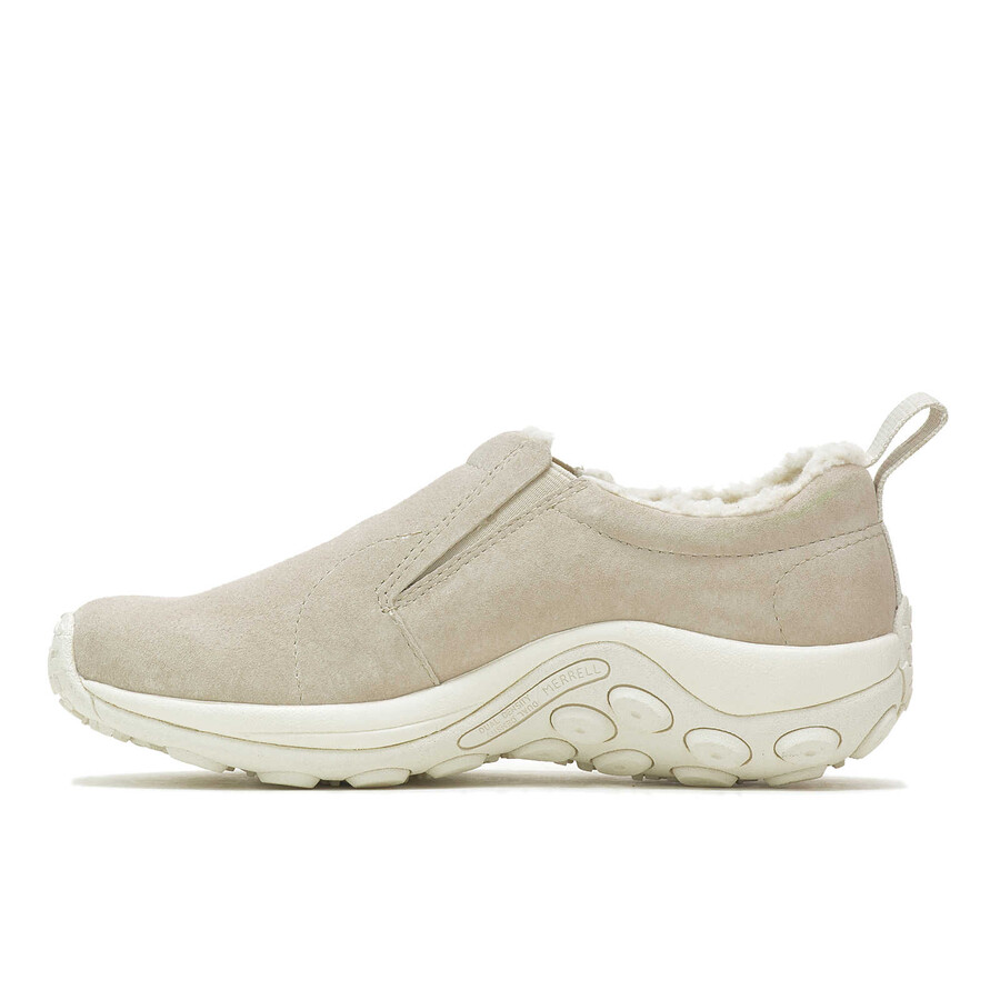 dames jungle moc cozy casual slip ons oyster