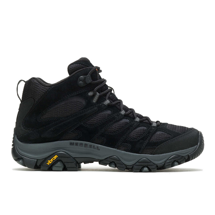 heren - moab 3 mid wide width - laarzen zwart nacht