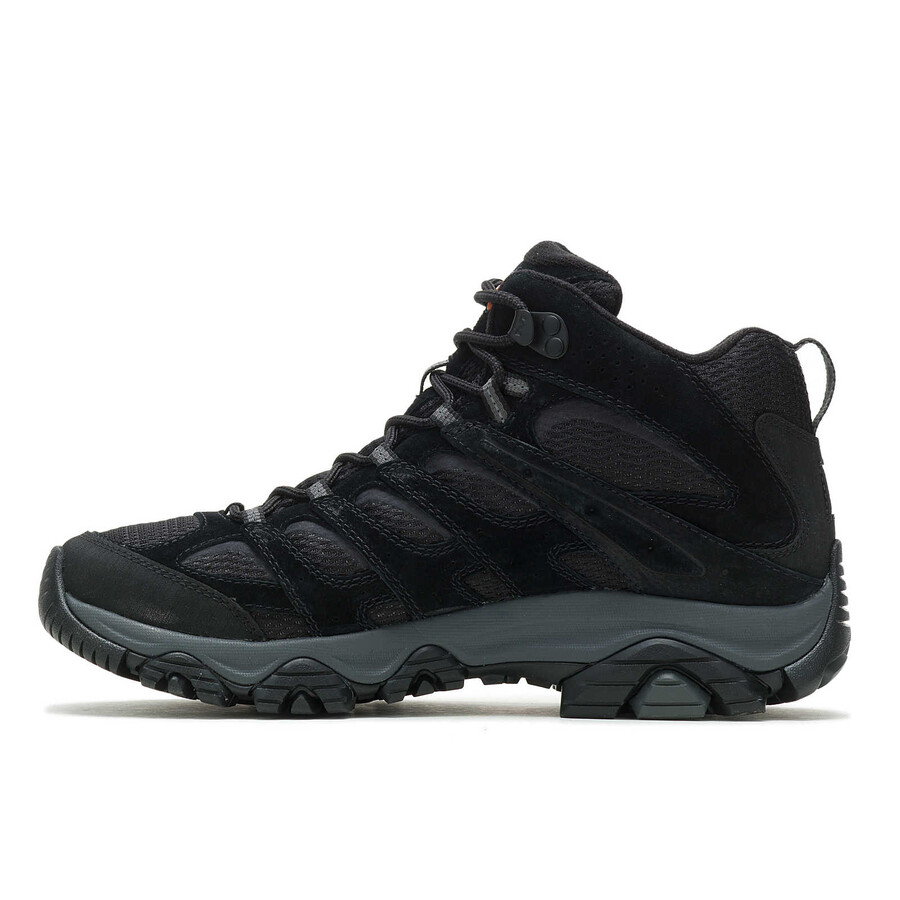 heren - moab 3 mid wide width - laarzen zwart nacht