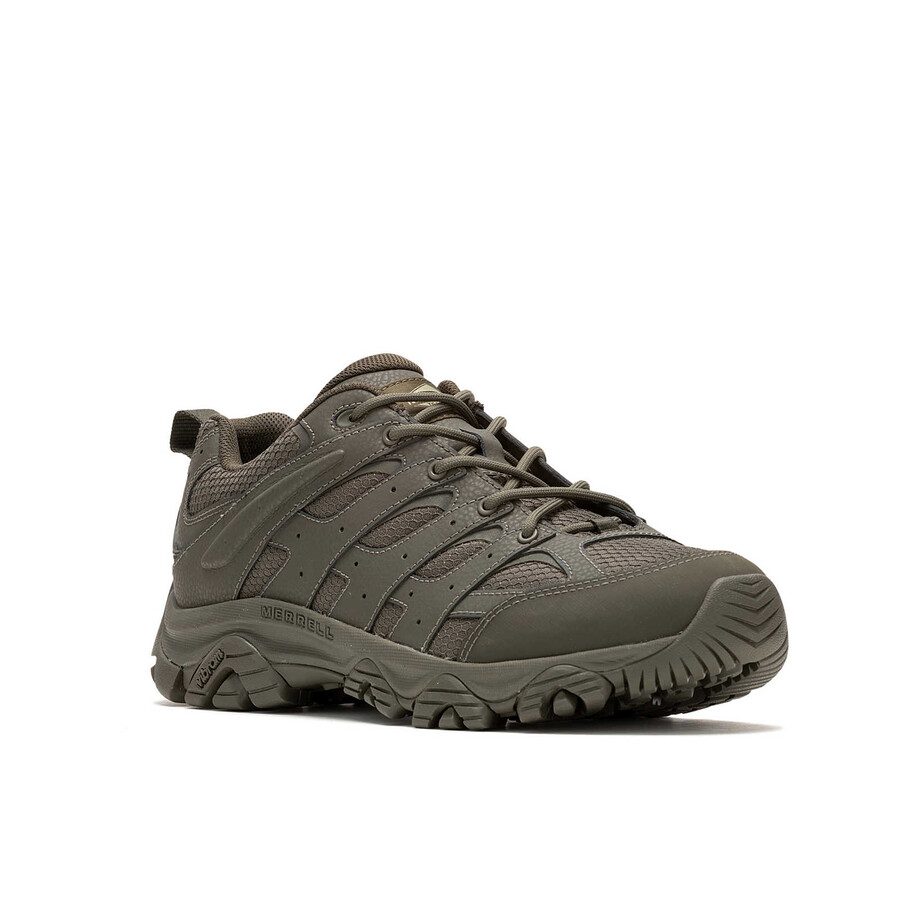 heren - moab 3 tactical schoen - schoenen donker olijfgroen