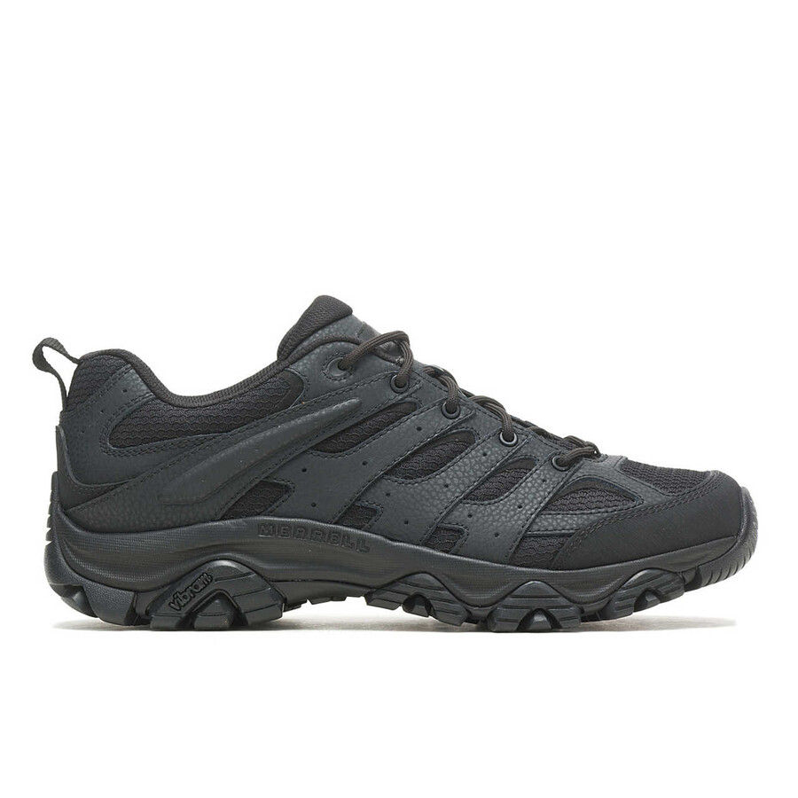 heren - moab 3 tactical schoen met brede pasvorm - zwarte schoenen
