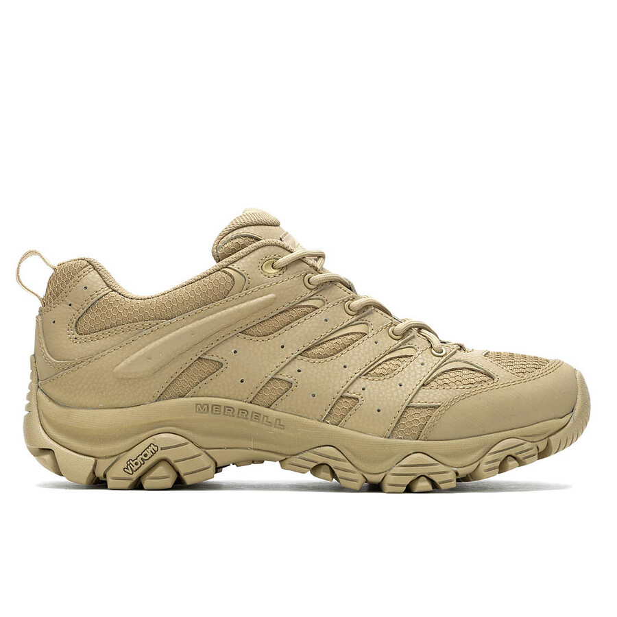 heren - moab 3 tactical schoen met brede pasvorm - schoenen in de kleur donker coyote