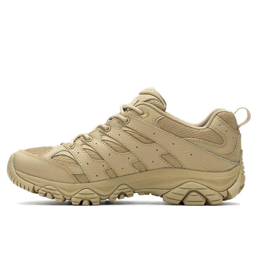 heren - moab 3 tactical schoen met brede pasvorm - schoenen in de kleur donker coyote