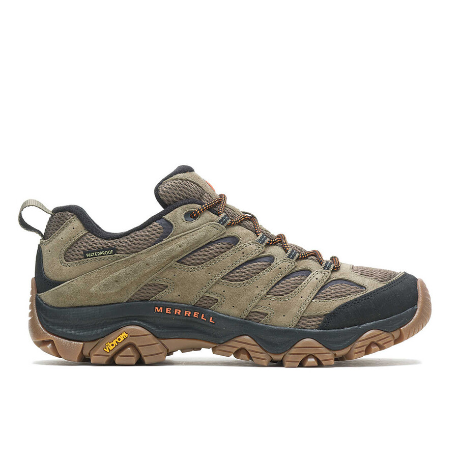 heren - moab 3 waterdichte - schoenen olijfgroengum