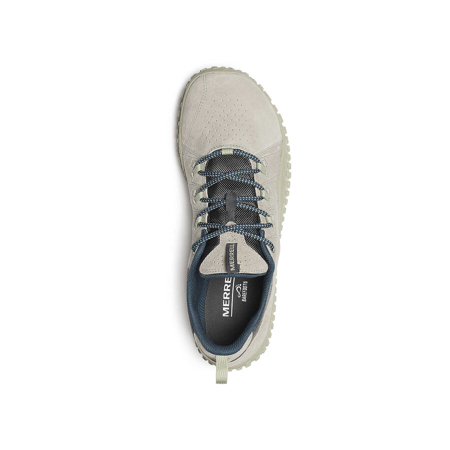 diorite herenschoenen met omwikkelde blote voeten