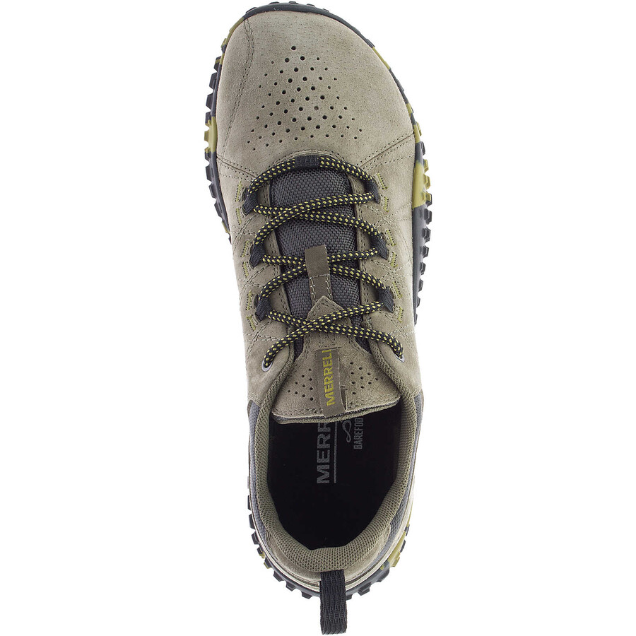heren wrapt barefoot schoenen olijfgroen
