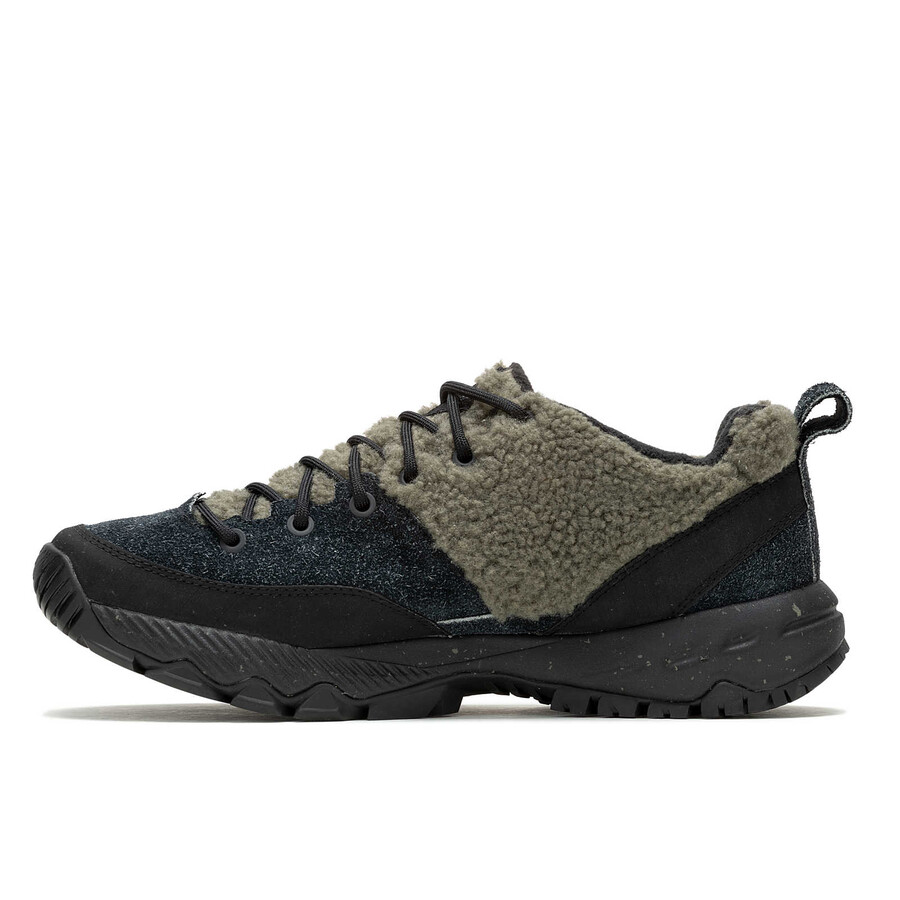 heren - mqm ace fleece 1trl - schoenen zwartolijfgroen