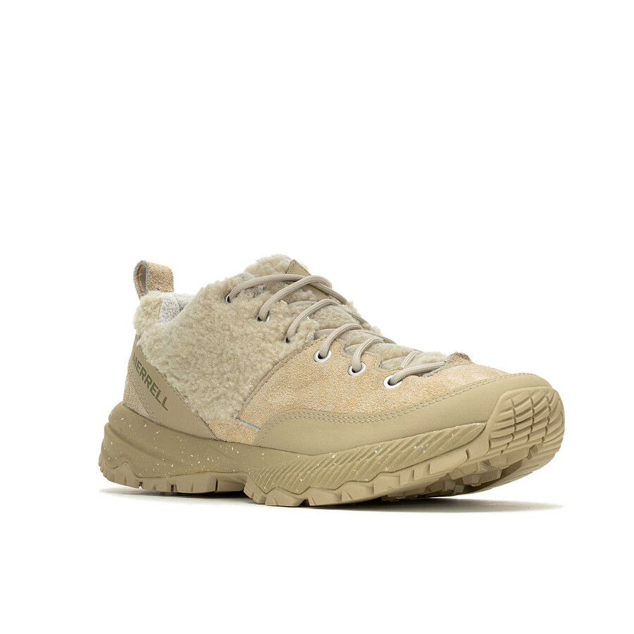 heren - mqm ace fleece 1trl - schoenen khakioyster