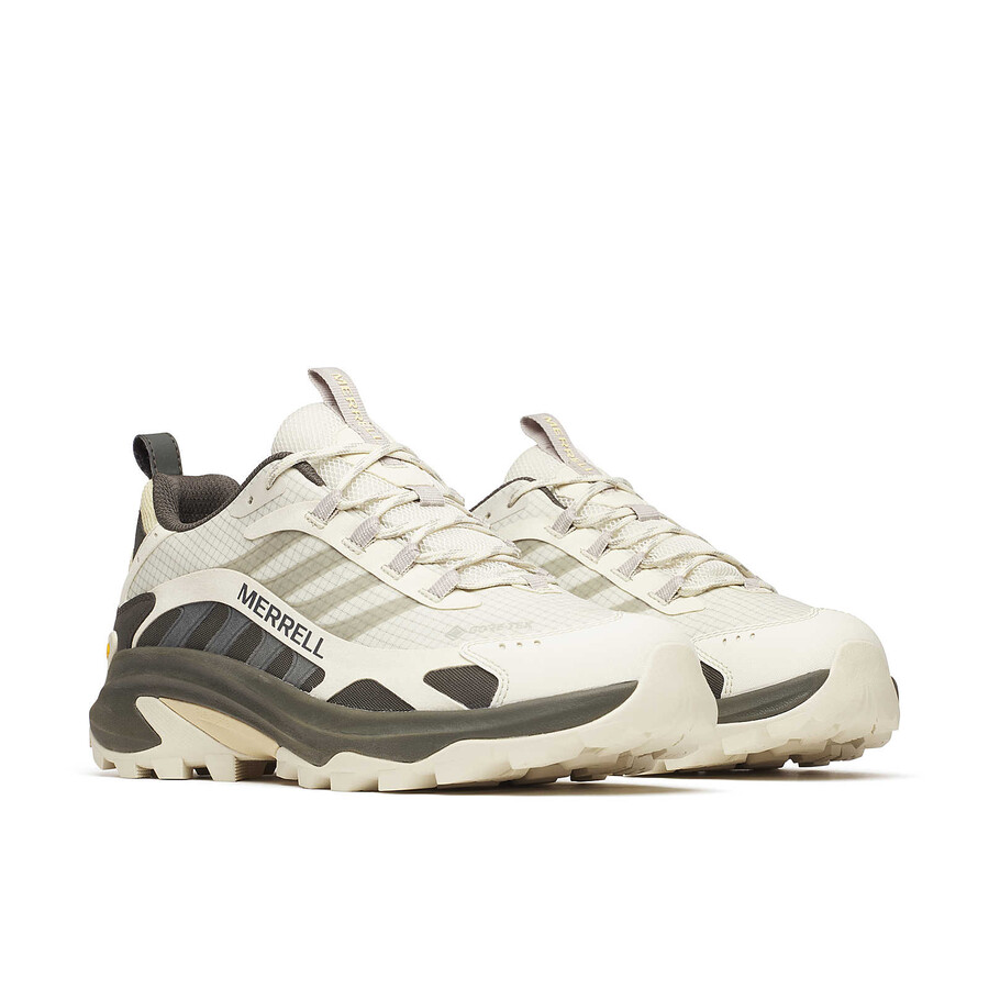 heren - moab speed 2 gore-tex brede schoenen - stucco