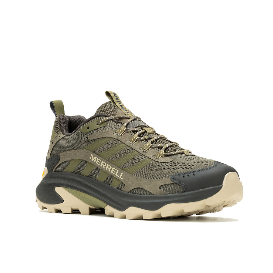 moab speed 2 wandelschoenen voor heren olijfgroen