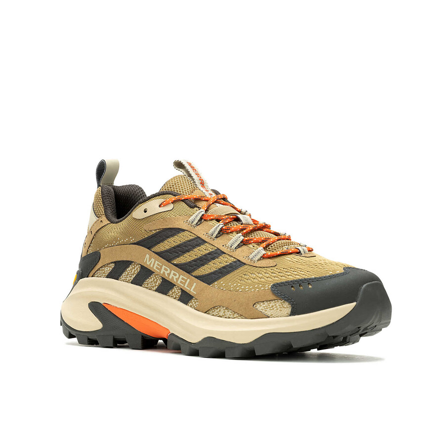 moab speed 2 wandelschoenen voor heren in de kleur coyote