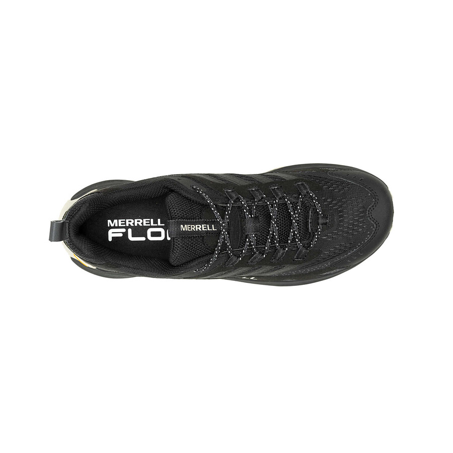 moab speed 2 wandelschoenen voor heren met brede pasvorm zwart