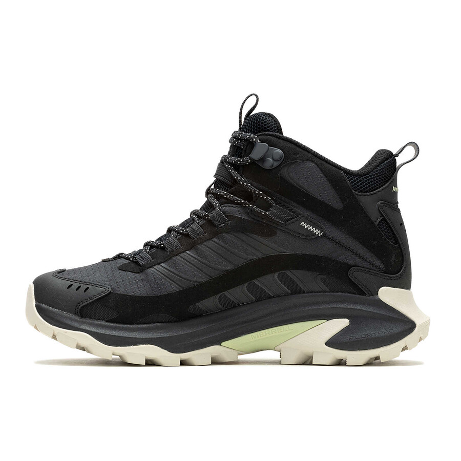 dames moab speed 2 mid gore-tex laarzen met brede pasvorm zwart