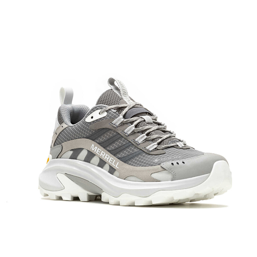 dames - moab speed 2 gore-tex wide width - schoenen antraciet