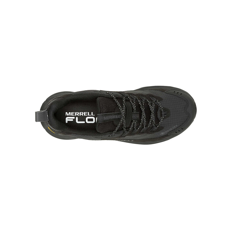 dames - moab speed 2 gore-tex wide width - schoenen triple black