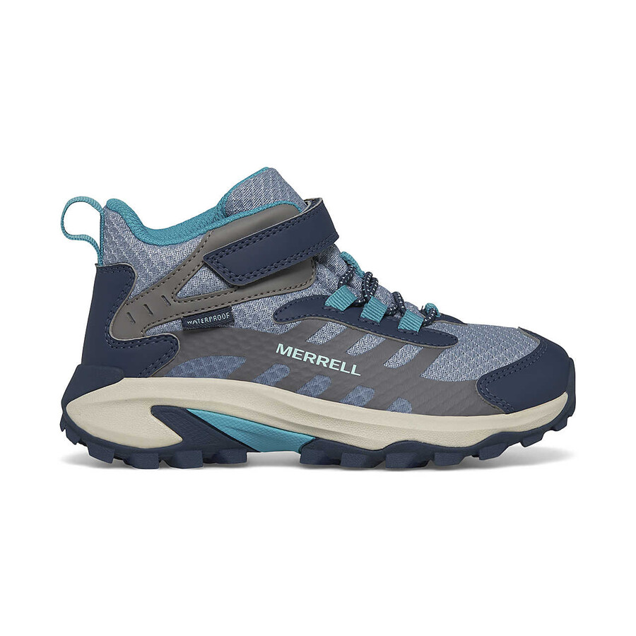 big kid moab speed mid 2 ac waterdichte laarzen bk steenblauwturquoise