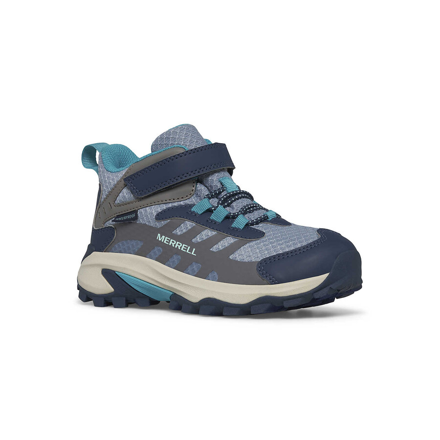 big kid moab speed mid 2 ac waterdichte laarzen bk steenblauwturquoise