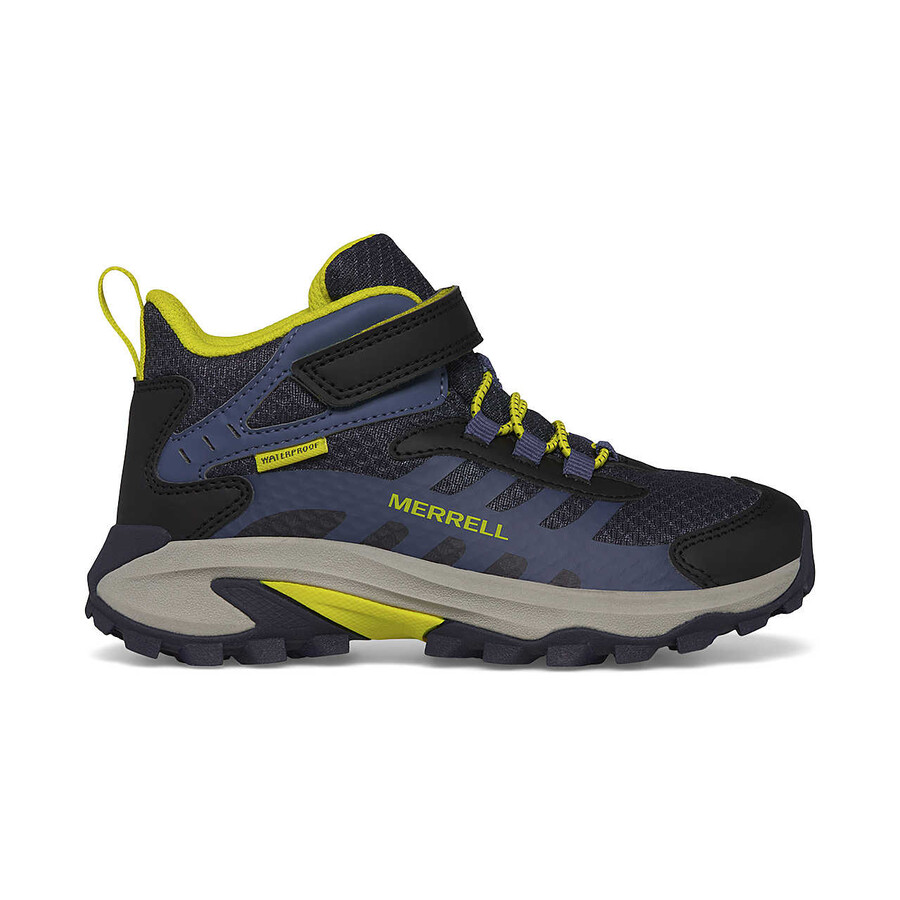 big kid moab speed mid 2 ac waterdichte laarzen bk marineblauwhi vis
