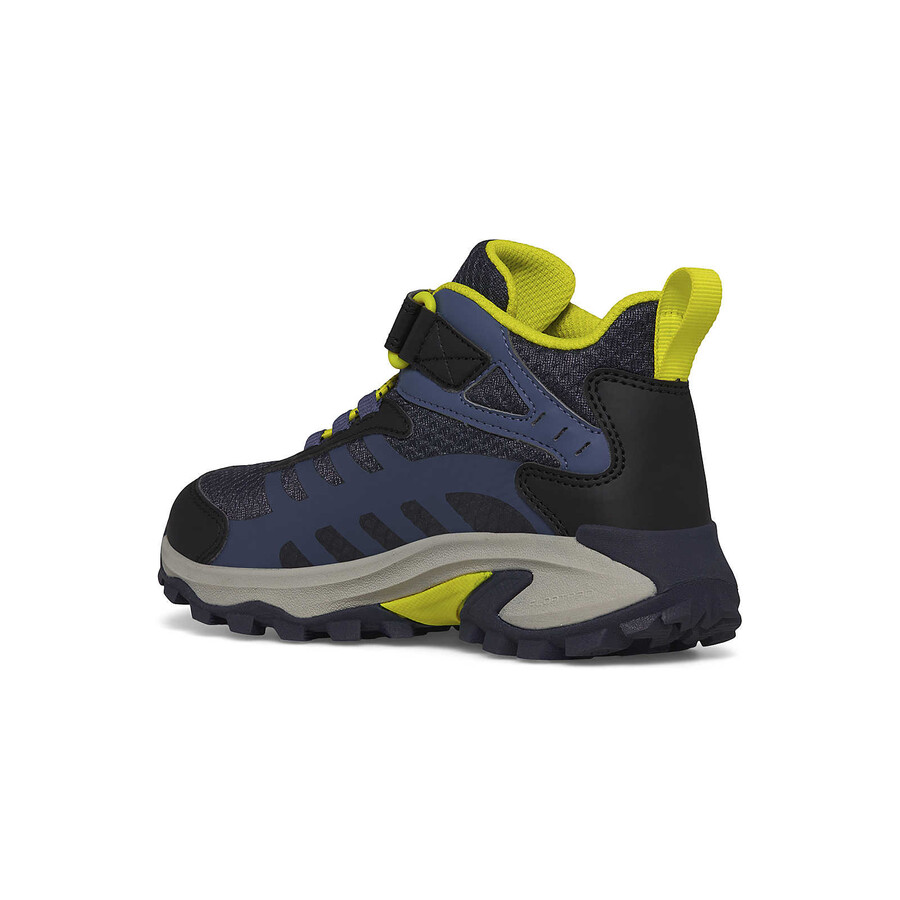 big kid moab speed mid 2 ac waterdichte laarzen bk marineblauwhi vis