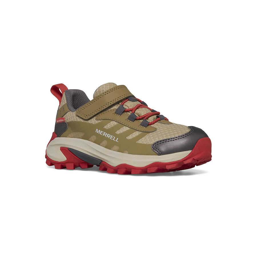 big kid moab speed 2 low ac waterdichte schoenen bk coyote