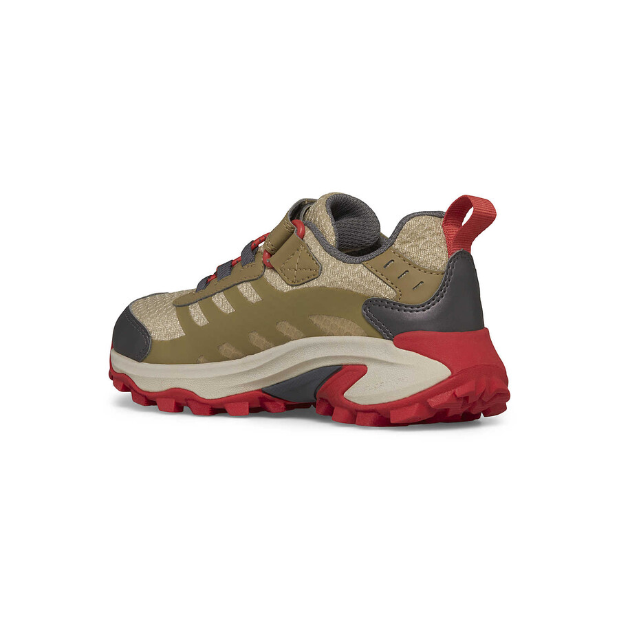 big kid moab speed 2 low ac waterdichte schoenen bk coyote