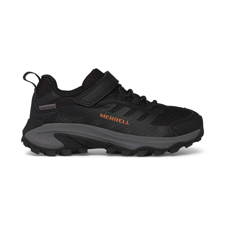 big kid moab speed 2 low ac waterdichte schoenen zwart