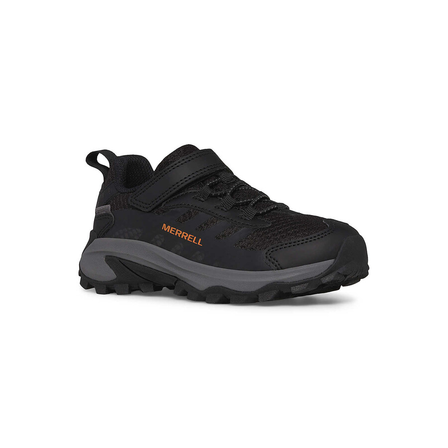 big kid moab speed 2 low ac waterdichte schoenen zwart