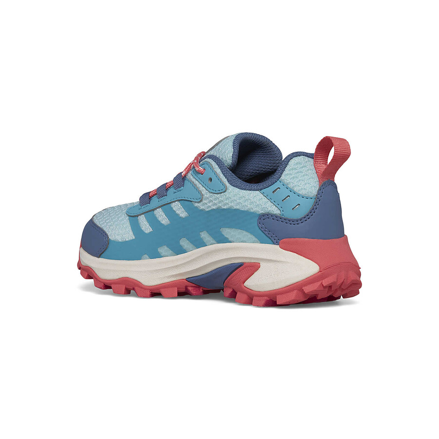 big kid - moab speed 2 low waterproof - schoenen lk turquoisecoral