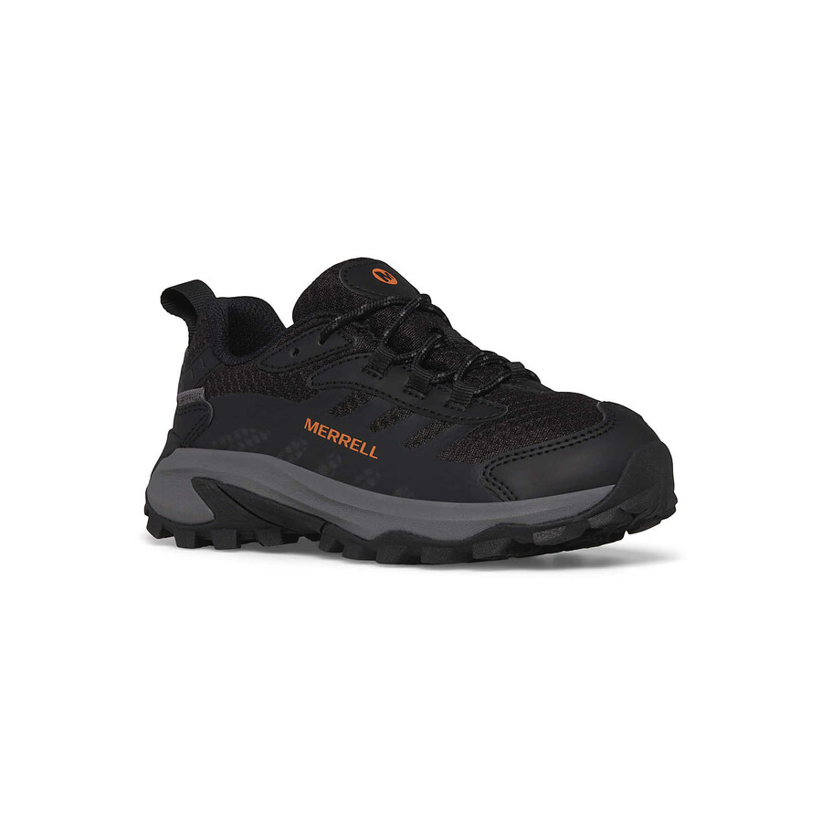 big kid - moab speed 2 low waterproof - schoenen lk zwart