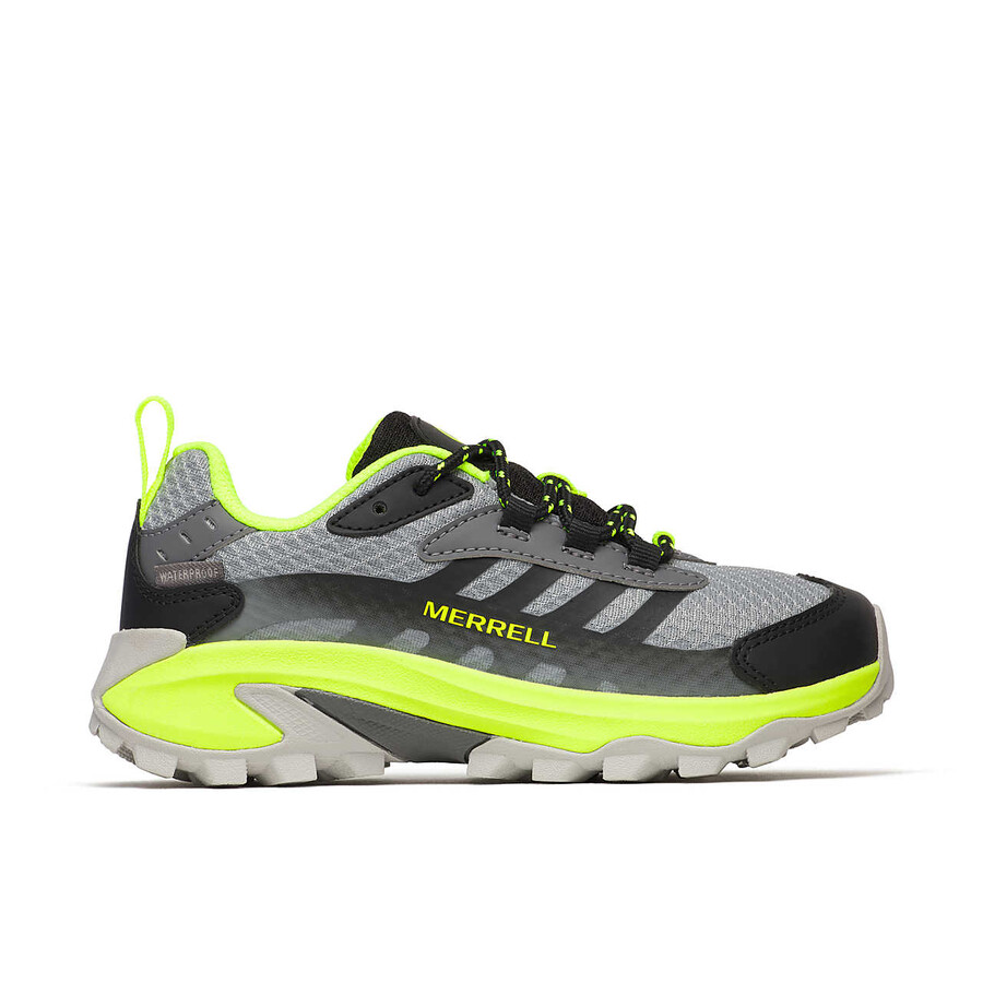 big kid - moab speed 2 low waterproof - schoenen lk grijszwartcitroen