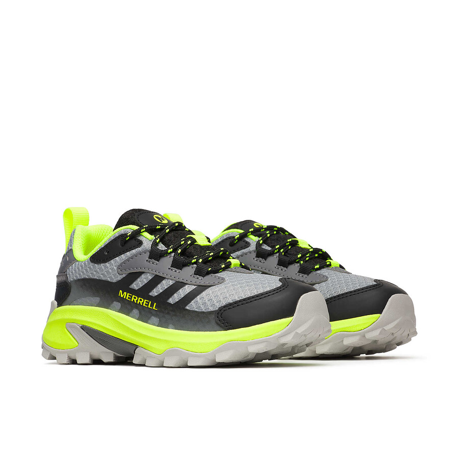 big kid - moab speed 2 low waterproof - schoenen lk grijszwartcitroen