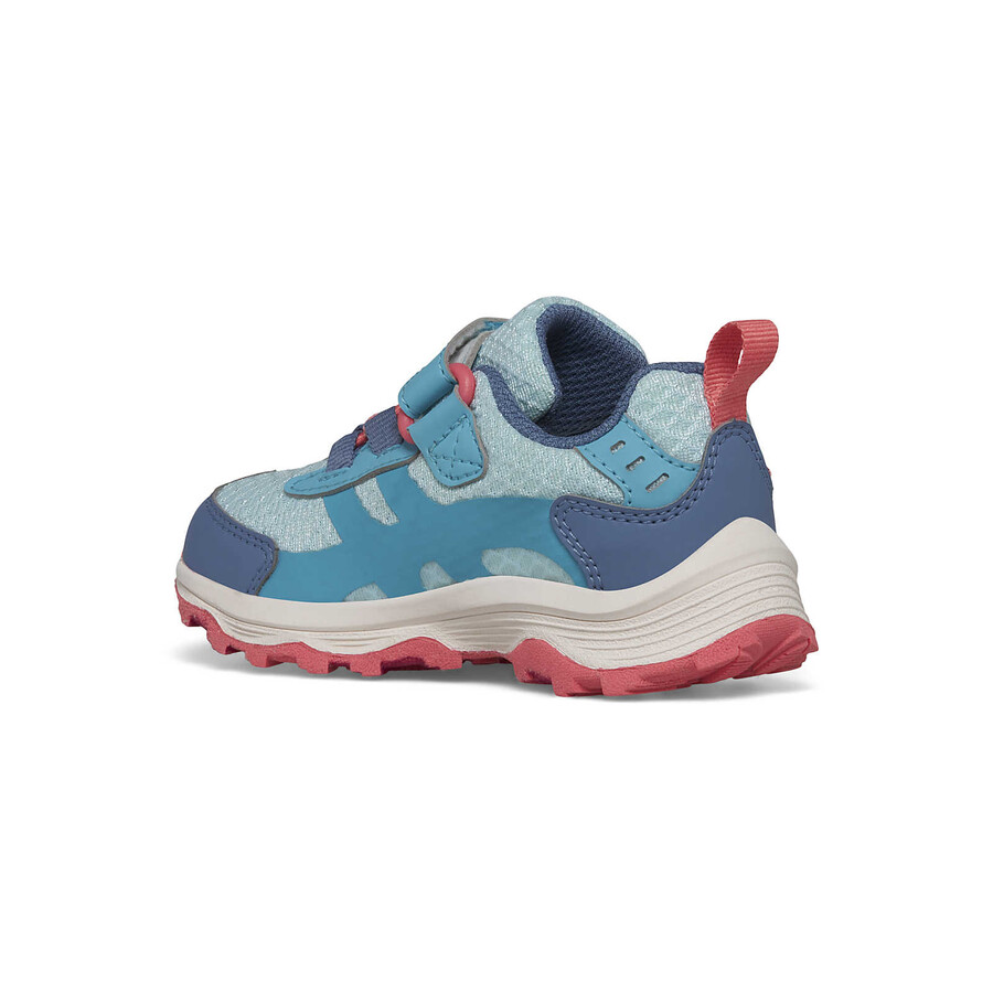 moab speed 2 low ac jr. waterdichte schoenen turkooiskoraal