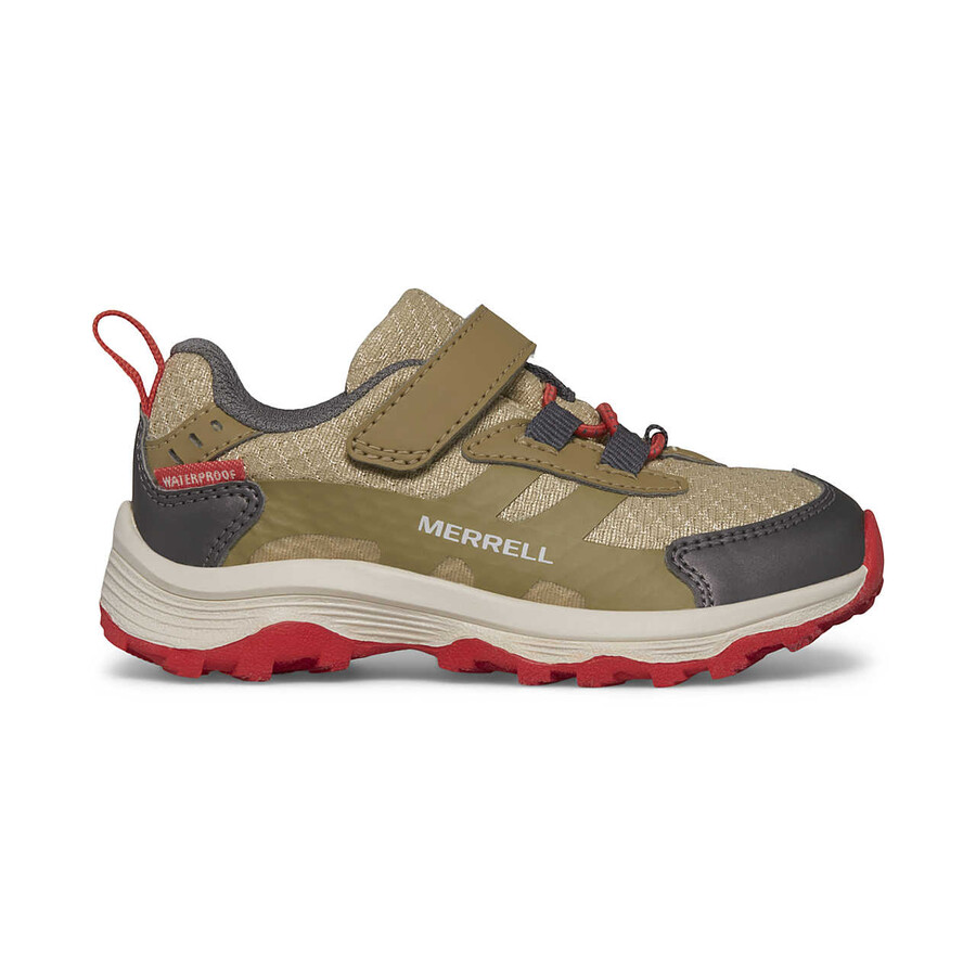 moab speed 2 low ac jr. waterdichte schoenen coyote