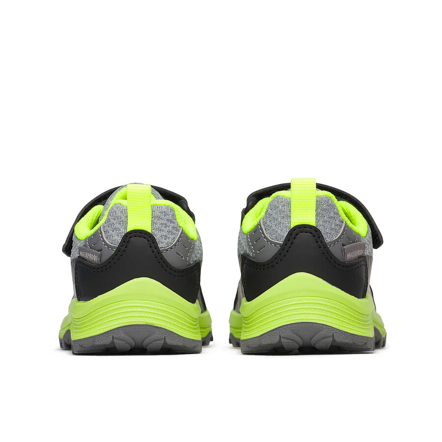 moab speed 2 low ac jr. waterdichte schoenen grijszwartcitroen