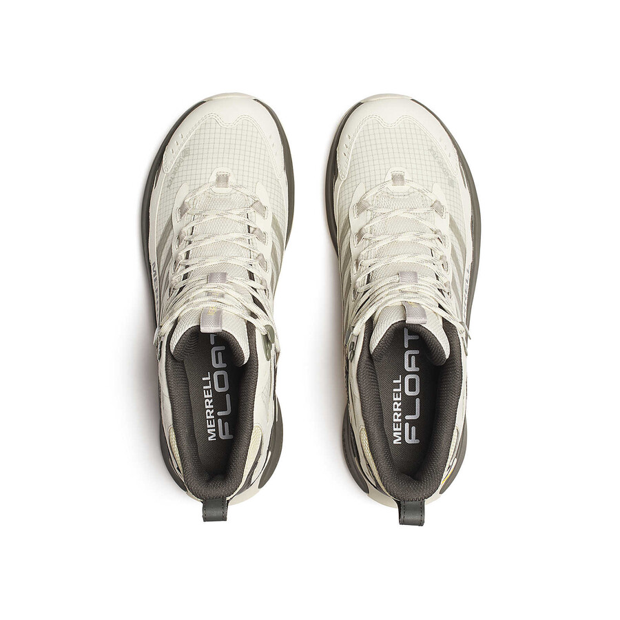 moab speed 2 mid gore-tex wandelschoenen voor heren in de kleur stucco
