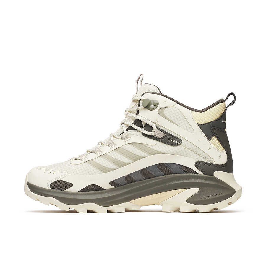 moab speed 2 mid gore-tex wandelschoenen voor heren in de kleur stucco